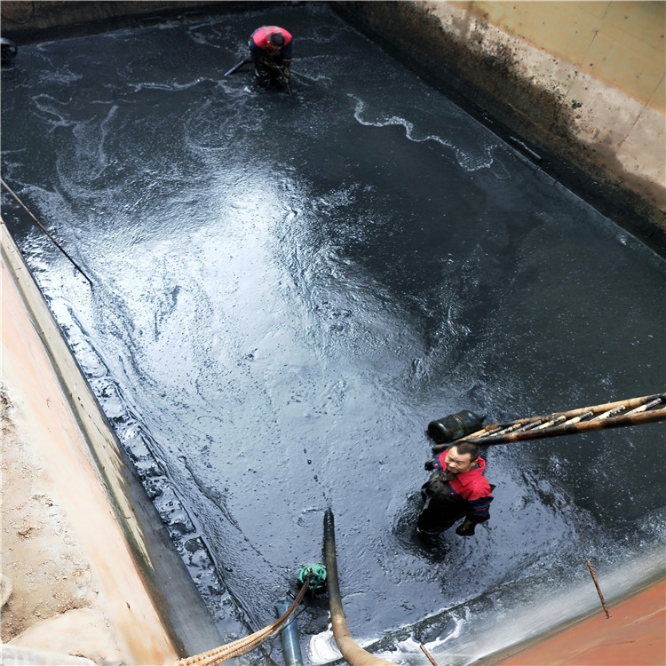 资溪废水池清理